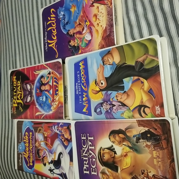 5 DISNEY VHS LOT ALL IN EXCELLENT CONDITION - Picture 1 of 1